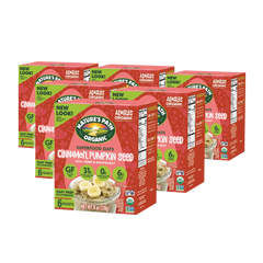 Nature's Path Organic Cinnamon Pumpkin Seed Superfood Gluten Free Instant Oatmeal