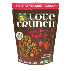Love Crunch Organic Dark Chocolate & Red Berries Granola