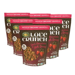 Love Crunch Organic Dark Chocolate & Red Berries Granola
