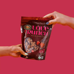 Love Crunch Organic Dark Chocolate & Red Berries Granola