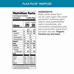 Nature's Path Organic Flax Plus Frozen Waffles