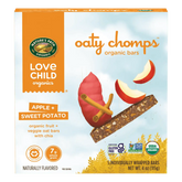 Love Child Organics Oaty Chomps Apple + Sweet Potato Gluten Free Snack Bars