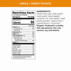 Love Child Organics Oaty Chomps Apple + Sweet Potato Gluten Free Snack Bars