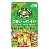 Nature's Path Organic Spiced Apple + Flax Gluten Free Instant Oatmeal