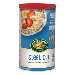 Nature's Path Organic Steel Cut Oats Instant Oatmeal
