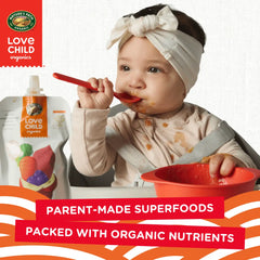 Love Child Organics Superblends Apples, Sweet Potatoes, Carrots + Blueberries Puree