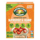 Nature's Path Organic Superseeds & Grains Superfood Gluten Free Instant Oatmeal