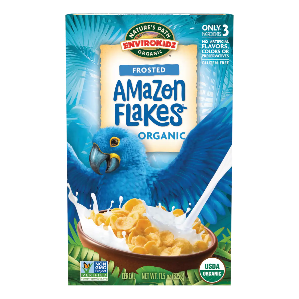 EnviroKidz Organic Amazon Frosted Flakes Cereal