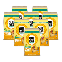 Que Pasa Organic Avocado Oil Yellow Corn Tortilla Chips