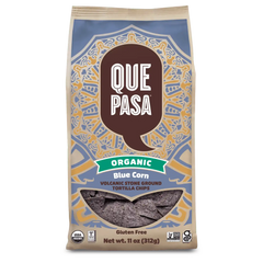 Que Pasa Organic Blue Corn Tortilla Chips