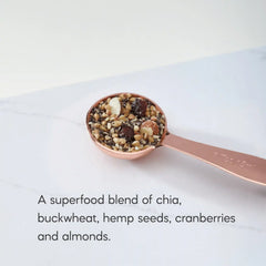 Cranberry Vanilla Chia, Buckwheat & Hemp Superfood Breakfast Topper Cereal