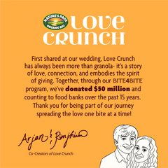 Love Crunch Organic Dark Chocolate & Peanut Butter Granola