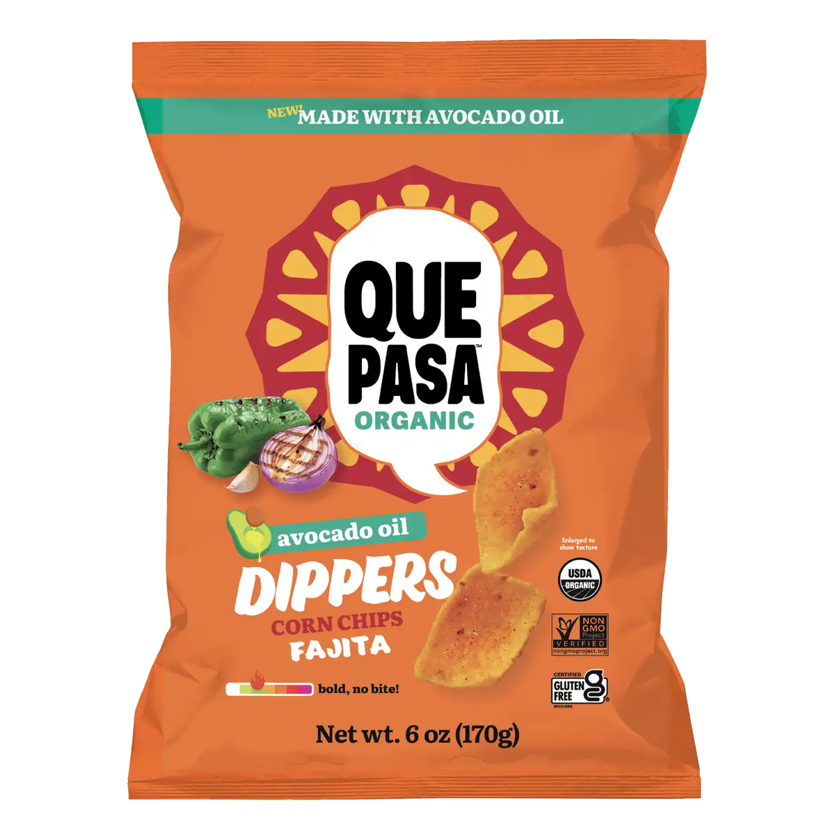 Que Pasa Organic Fajita Dippers Tortilla Chips