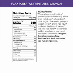 Nature's Path Organic Flax Plus Pumpkin Raisin Crunch Cereal
