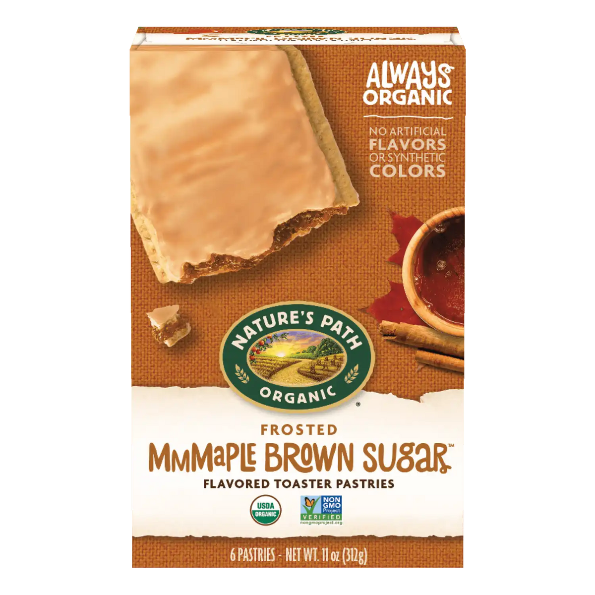 Nature's Path Organic Frosted Mmmaple Brown Sugar Toaster Pastries