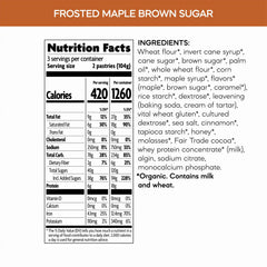 Nature's Path Organic Frosted Mmmaple Brown Sugar Toaster Pastries