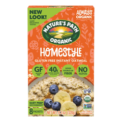 Nature's Path Organic Homestyle Gluten Free Instant Oatmeal