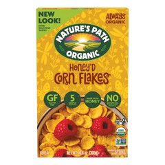 Nature's Path Organic Honey'D Corn Flakes Gluten Free Cereal