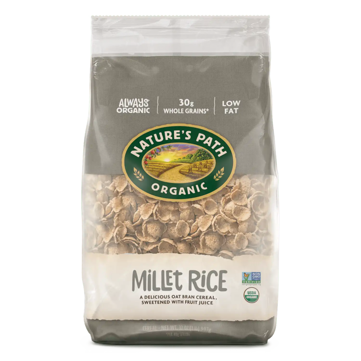 Nature's Path Organic Millet Rice Flakes Cereal