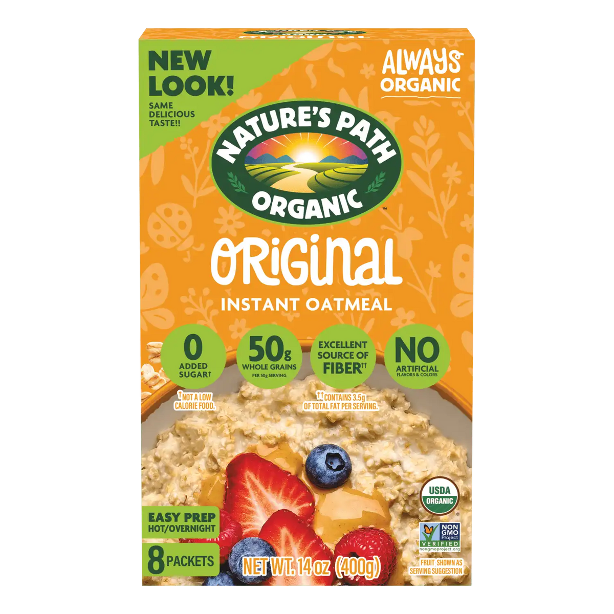 Nature's Path Organic Original Instant Oatmeal