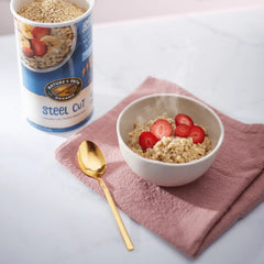 Nature's Path Organic Steel Cut Oats Instant Oatmeal