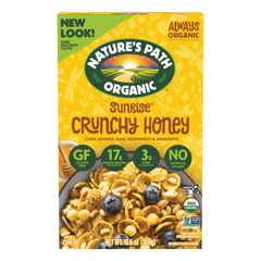 Nature's Path Organic Sunrise Crunchy Honey Gluten Free Cereal