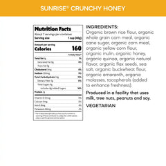 Nature's Path Organic Sunrise Crunchy Honey Gluten Free Cereal