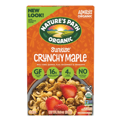 Nature's Path Organic Sunrise Crunchy Maple Gluten Free Cereal