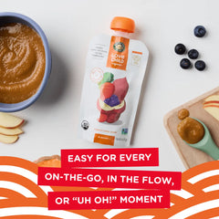 Love Child Organics Superblends Apples, Sweet Potatoes, Carrots + Blueberries Puree