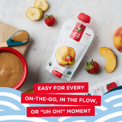 Love Child Organics Superblends Bananas, Strawberries + Peaches Puree
