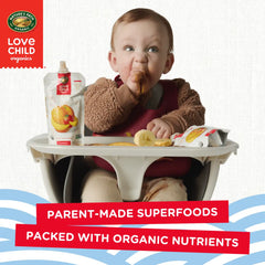 Love Child Organics Superblends Bananas, Strawberries + Peaches Puree